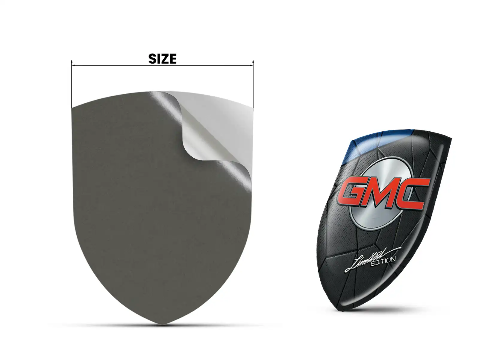 GMC Custom Auto Emblems Style Max Lasting Pro Edition